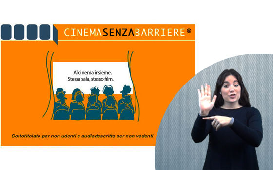 Cinema senza barriere, il cinema per tutti a Venezia